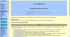 Desktop Screenshot of antonis.de